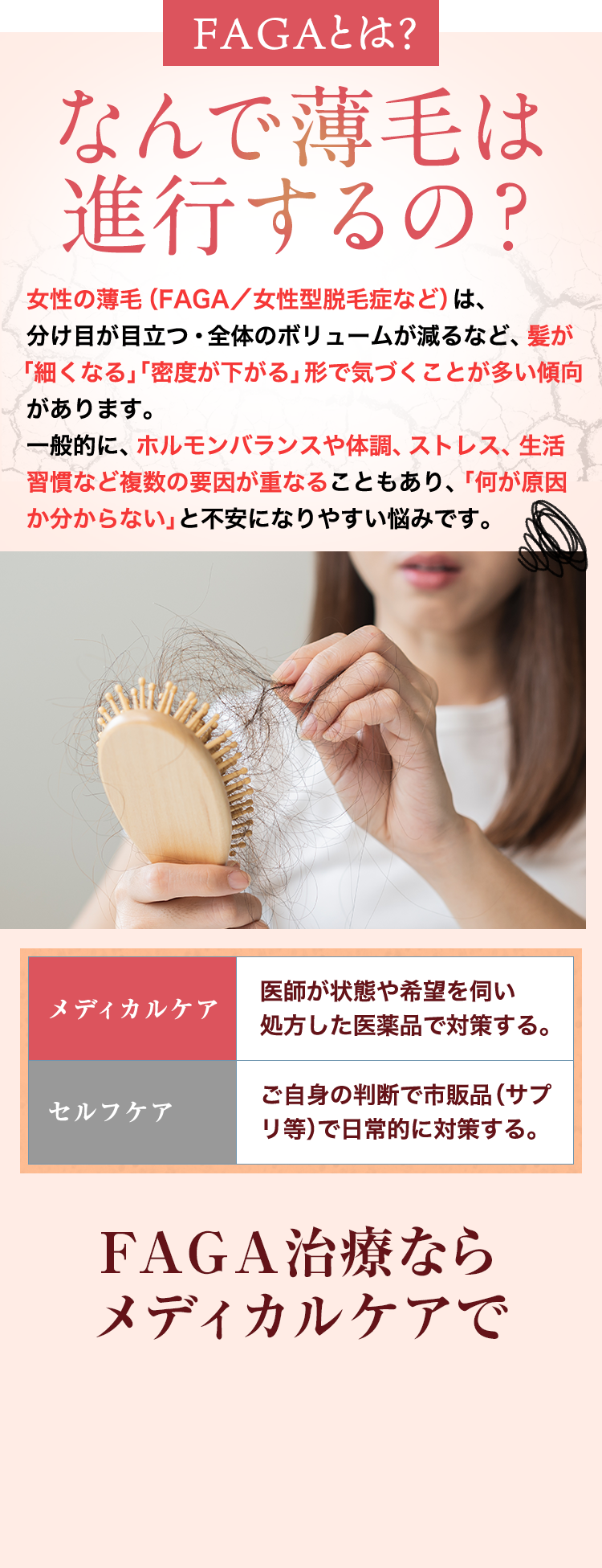 AGAとは？なんで薄毛は進行するの？